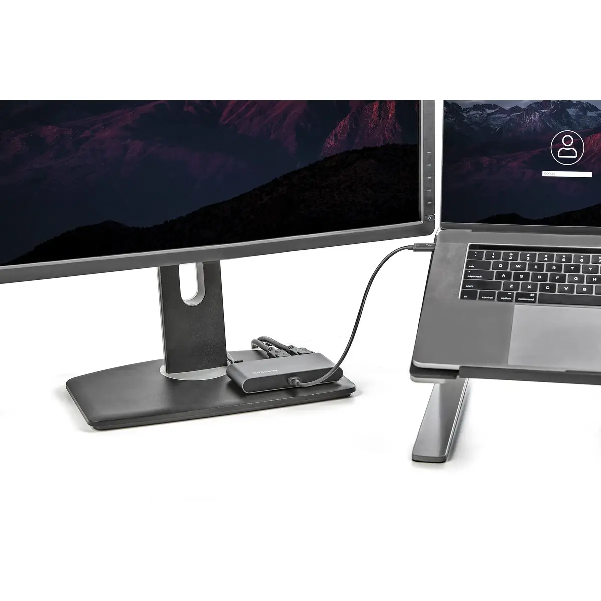 Thunderbolt 3 Mini DockTB3-Dockingstation mit dual Monitoren und DP 4K 60 Hz