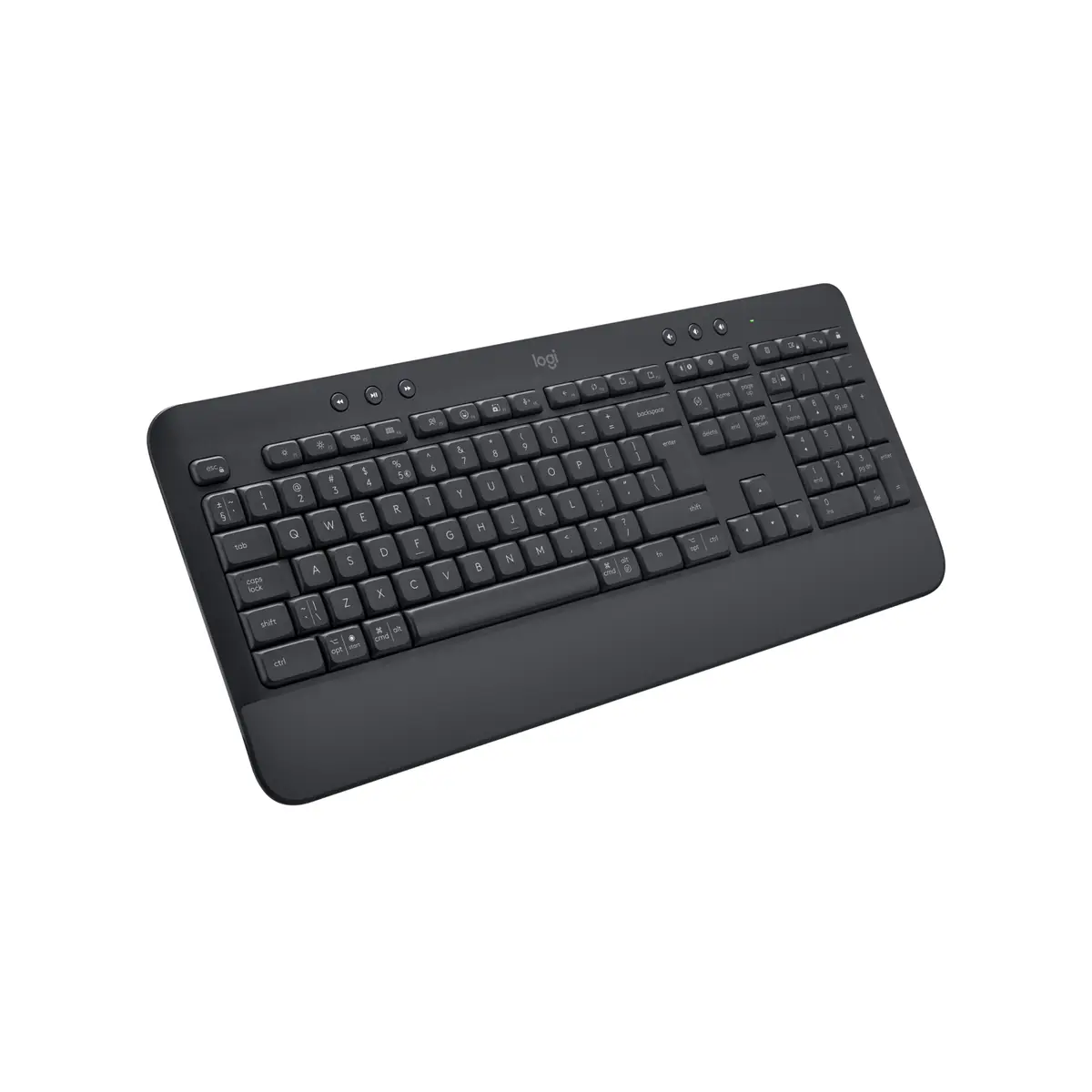 Signature K650 Tastatur kabellos Layout US International Graphite