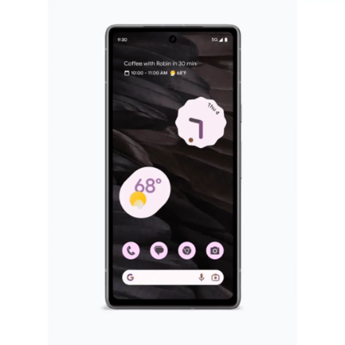 Pixel 7a 128GB 15,5cm (6,1") 128GB 13/64/13 Mpixel Dual-SIM 5G Charcoal.