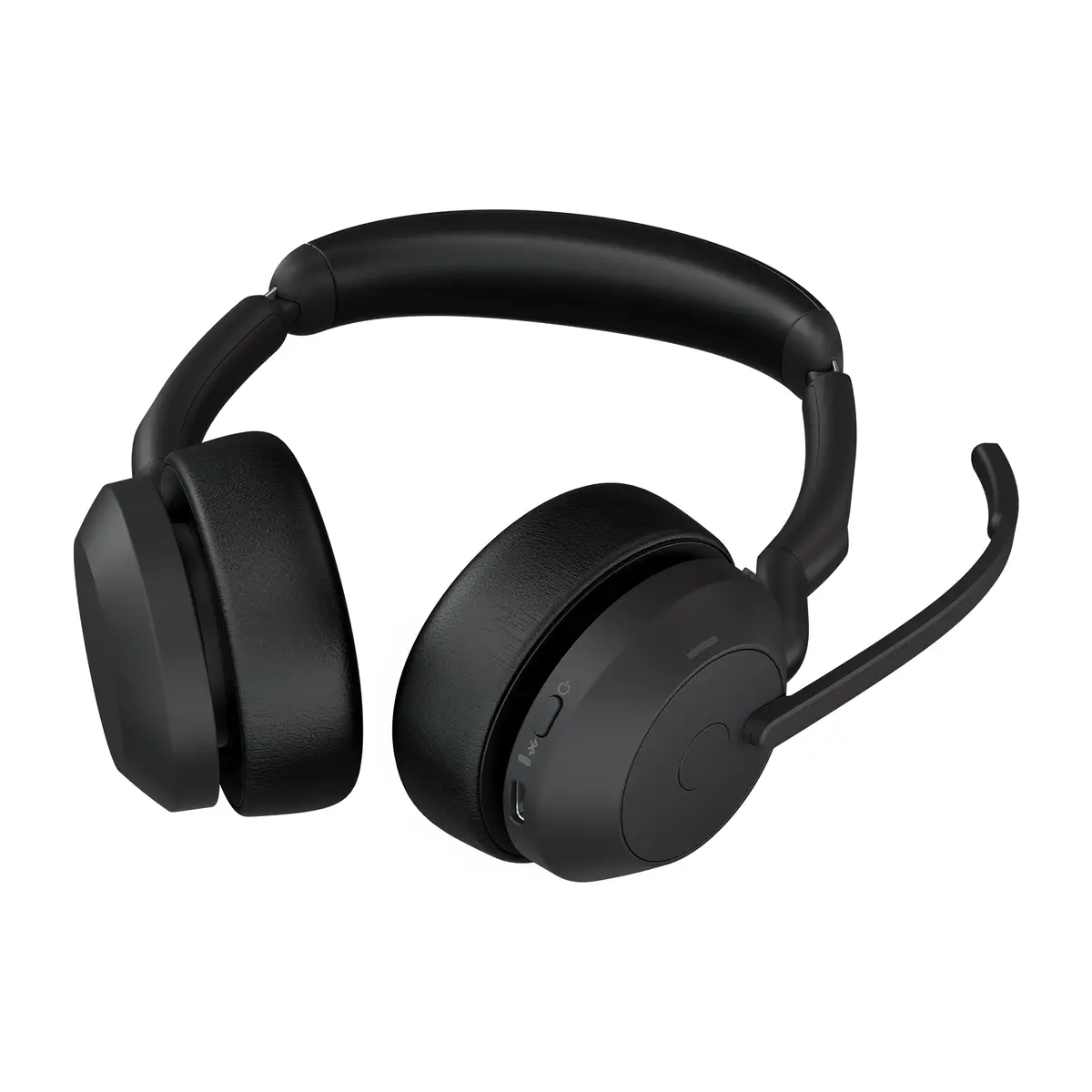 Evolve2 55 UC Stereo Headset On-Ear Bluetooth USB-C Schwarz