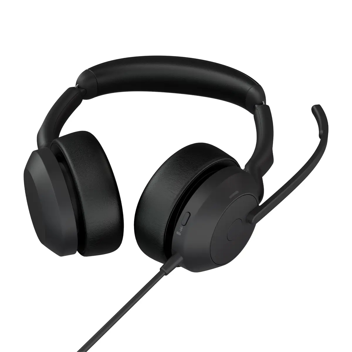 Evolve2 50 UC Stereo Headset On-Ear Bluetooth USB-C Schwarz