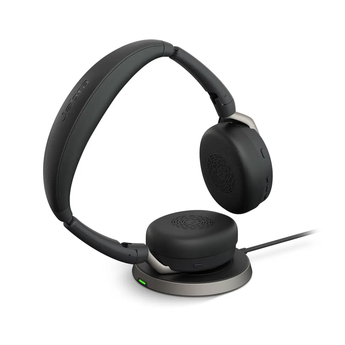 Evolve2 65 Flex MS Stereo Headset On-Ear Bluetooth USB-A black