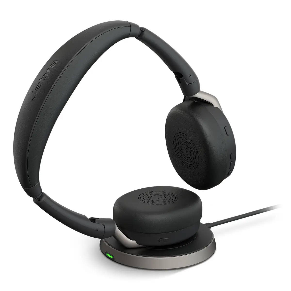 Evolve2 65 Flex MS Stereo Headset On-Ear Bluetooth USB-A black