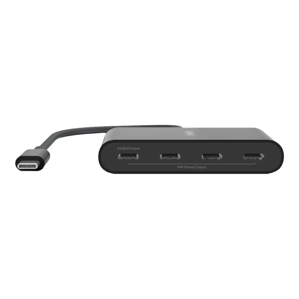 CONNECT USB-C auf 4-Port USB-C Hub AVC018btBK