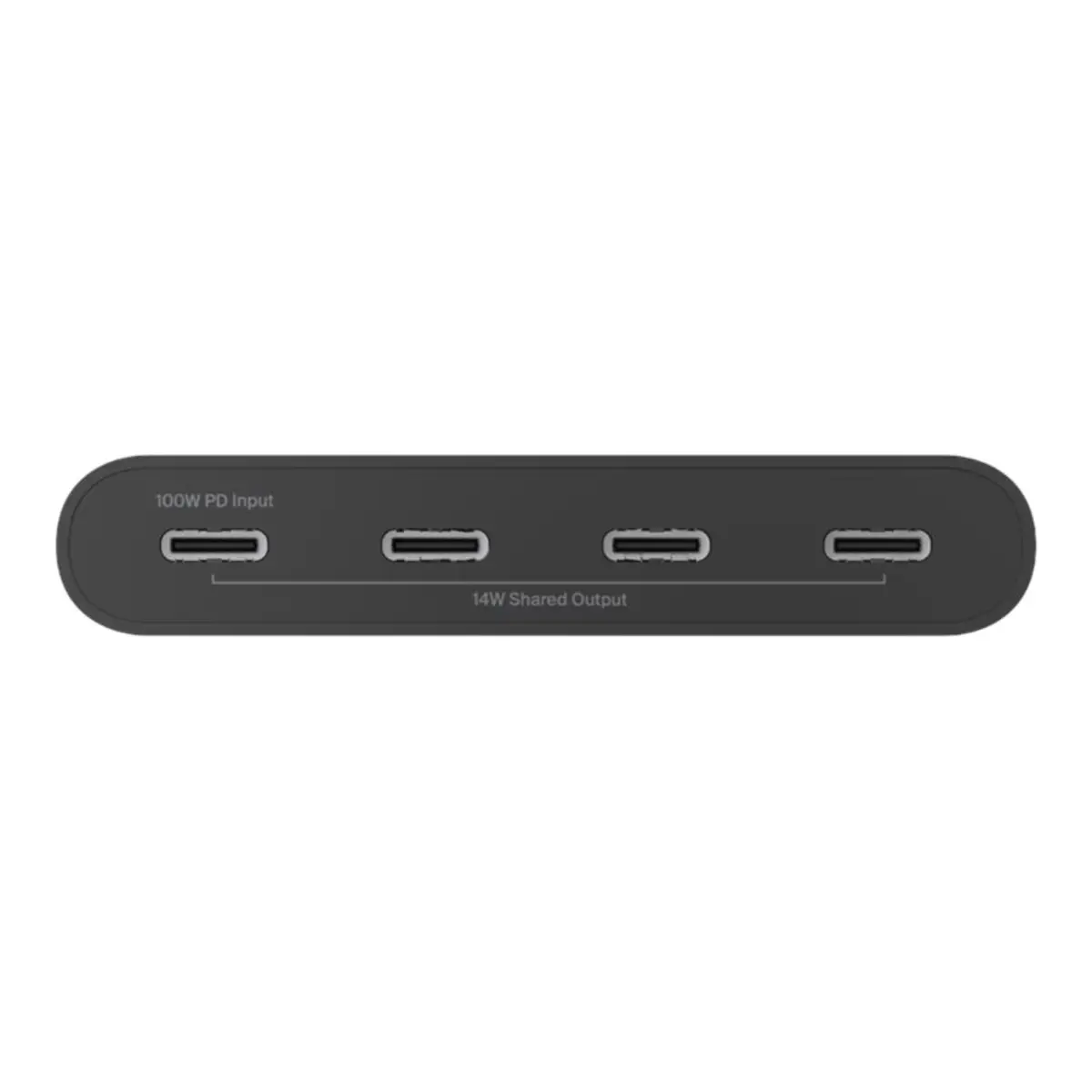 CONNECT USB-C auf 4-Port USB-C Hub AVC018btBK