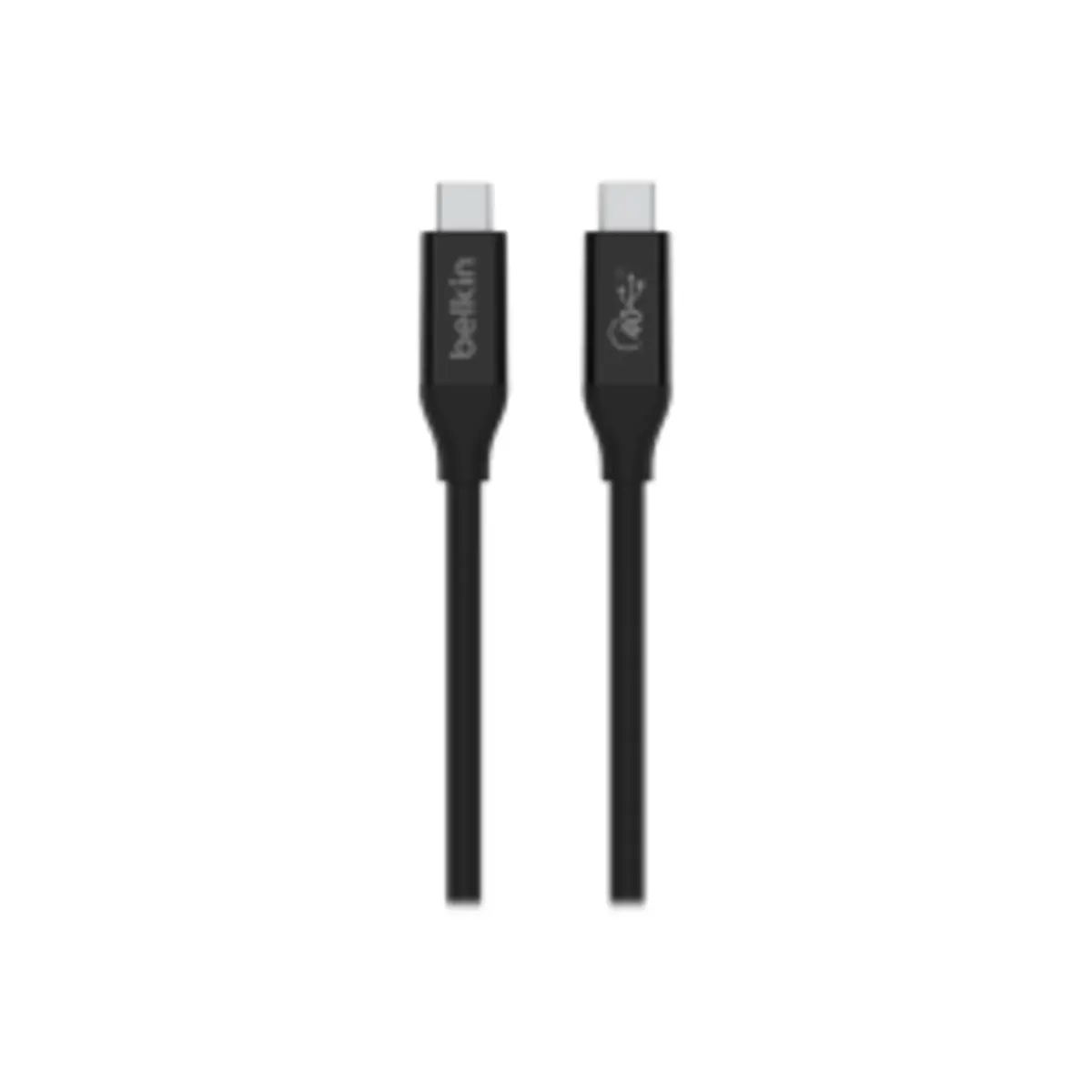 CONNECT USB-Kabel 80cm 24 pin USB-C (M) zu 24 pin USB-C (M) USB 2.0 / USB 3.2 / USB4 / Thunderbolt 3 USB-Stromversorgung (100 W) Schwarz