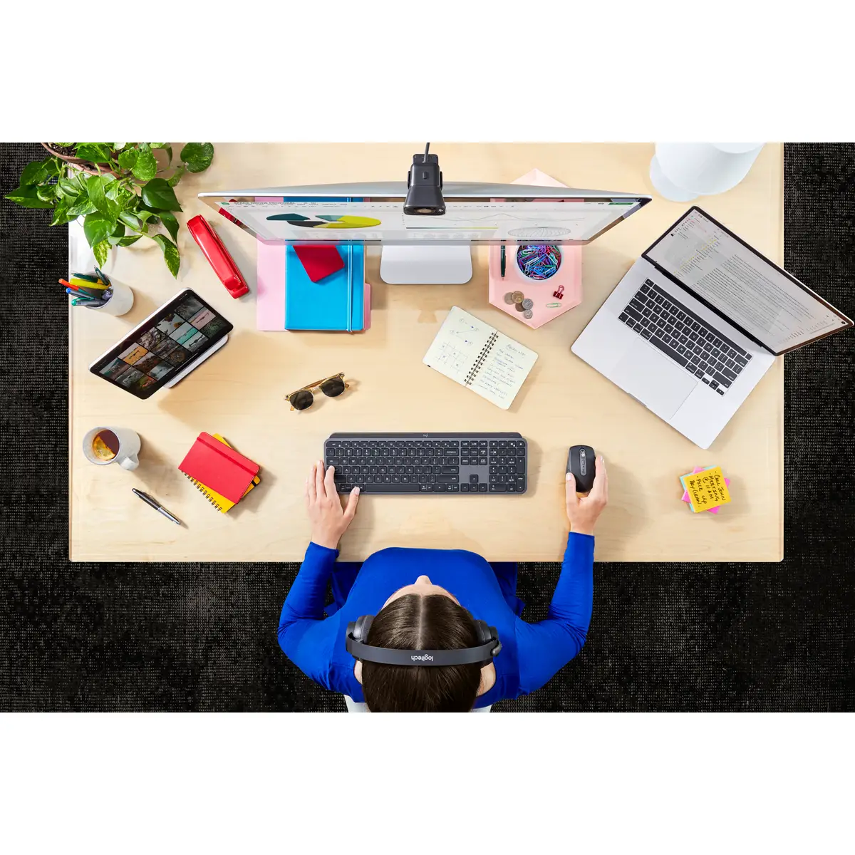 MX Keys for Business Tastatur hinterleuchtet
