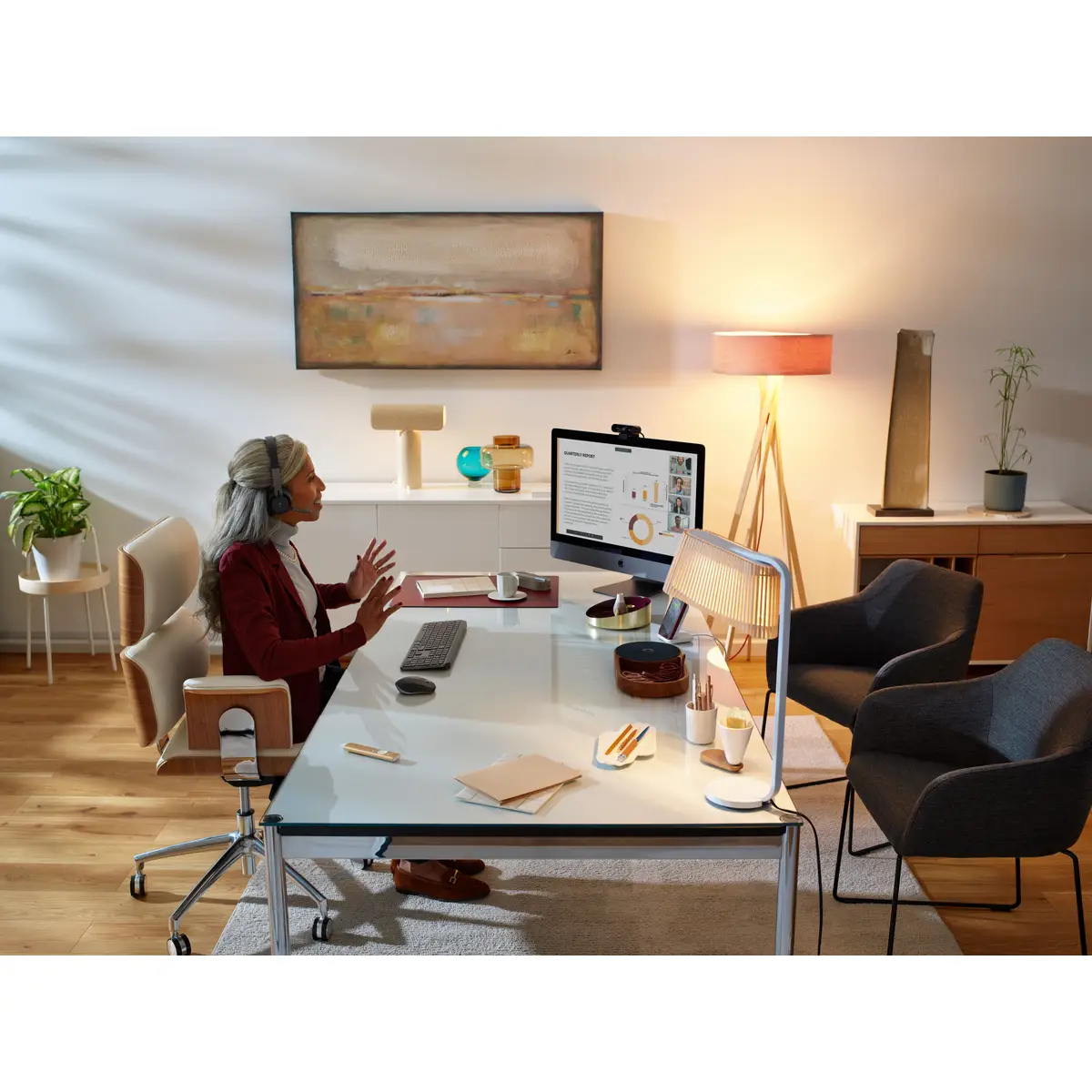 MX Keys for Business Tastatur hinterleuchtet