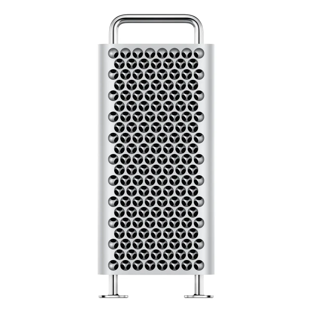 Mac Pro Apple M2 Ultra 24-Core CPU 60-Core GPU Deutsch 192GB RAM 2TB SSD Speicher Edelstahlrahmen mit Rollen