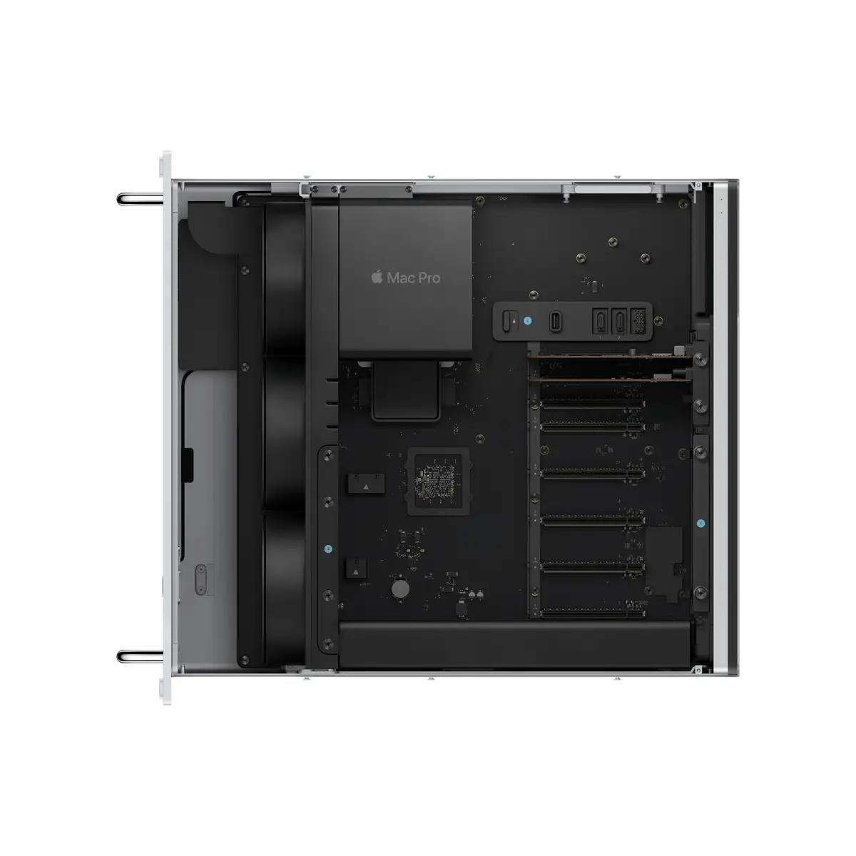 Mac Pro Apple M2 Ultra 24-Core CPU 76-Core GPU Deutsch 64GB RAM 8TB SSD Speicher Rack