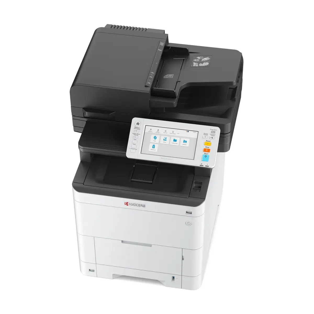 ECOSYS MA3500cix Multifunktionsdrucker Farbe Laser Legal (216 x 356 mm) A4 (210 x 297 mm) (Original) A4/Legal (Medien) bis zu 35 Seiten/Min. (Kopieren) bis zu 35 Seiten/Min. (Drucken) 450 Blatt USB 2.0 Gigabit