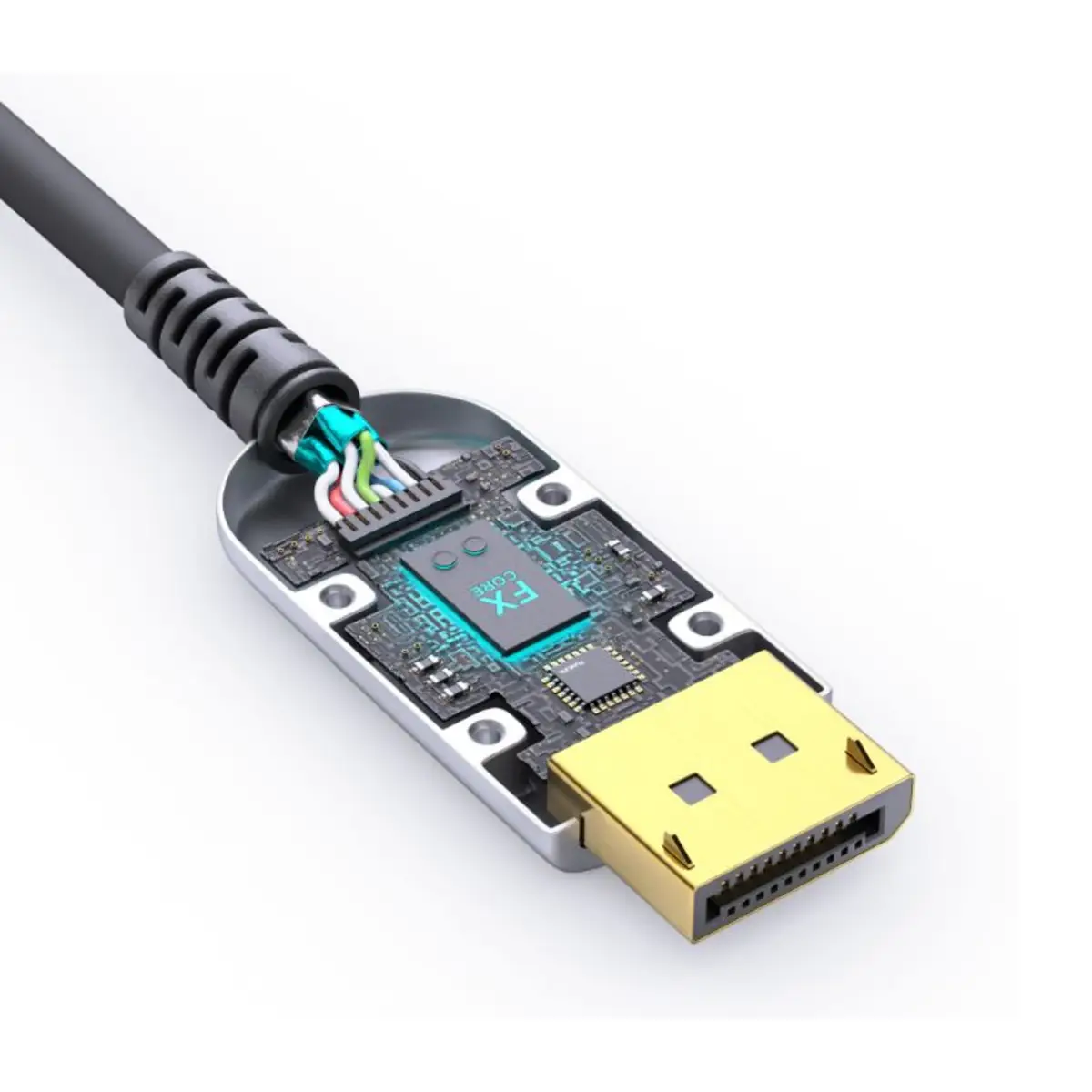 FiberX Serie - HDMI 4K Glasfaser Extender Kabel - 10m