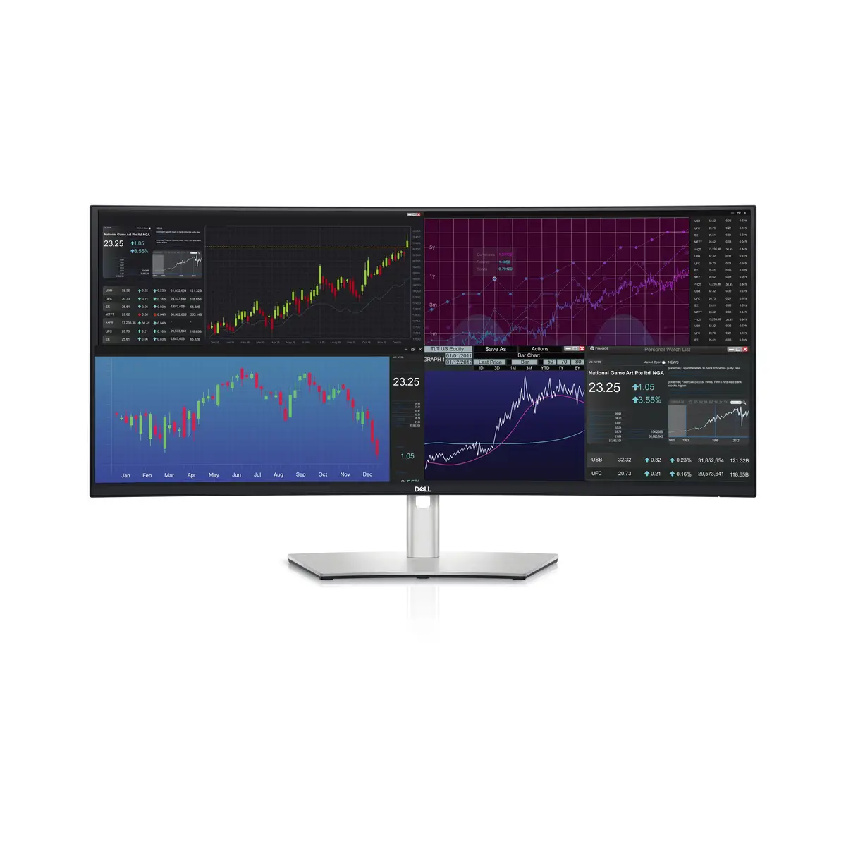 UltraSharp U3824DW LED-Monitor gebogen 96.5 cm (38")