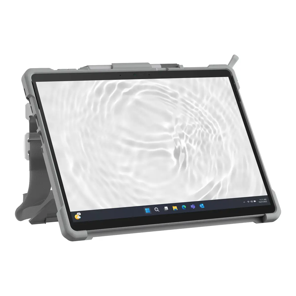 Plasma Healthcare Handstrap Case für Microsoft Surface Pro 9 Grau