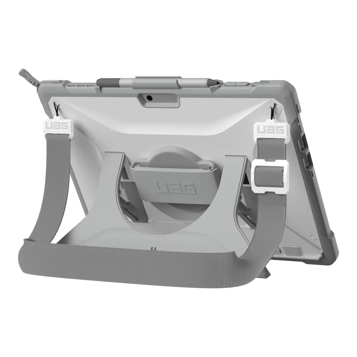 Plasma Healthcare Handstrap Case für Microsoft Surface Pro 9 Grau