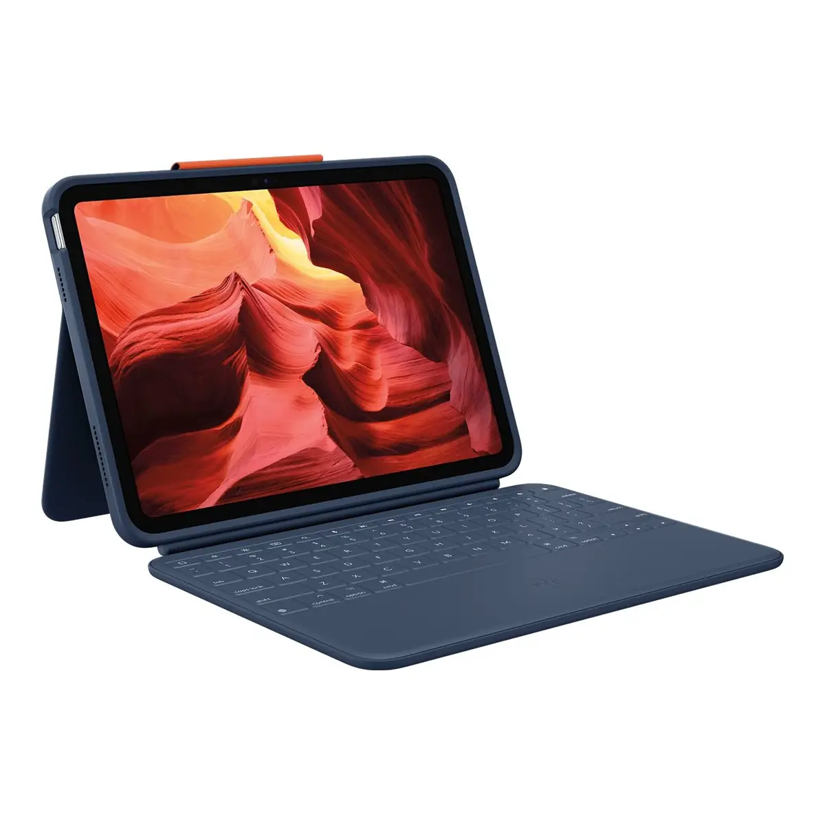 Rugged Combo 4 Tastatur und Foliohülle Apple Smart connector Classic Blue für Apple 10.9-inch iPad (10. Generation)/iPad 11" (A16)