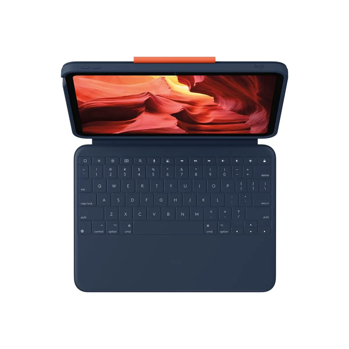 Rugged Combo 4 Tastatur und Foliohülle Apple Smart connector Classic Blue für Apple 10.9-inch iPad (10. Generation)/iPad 11" (A16)