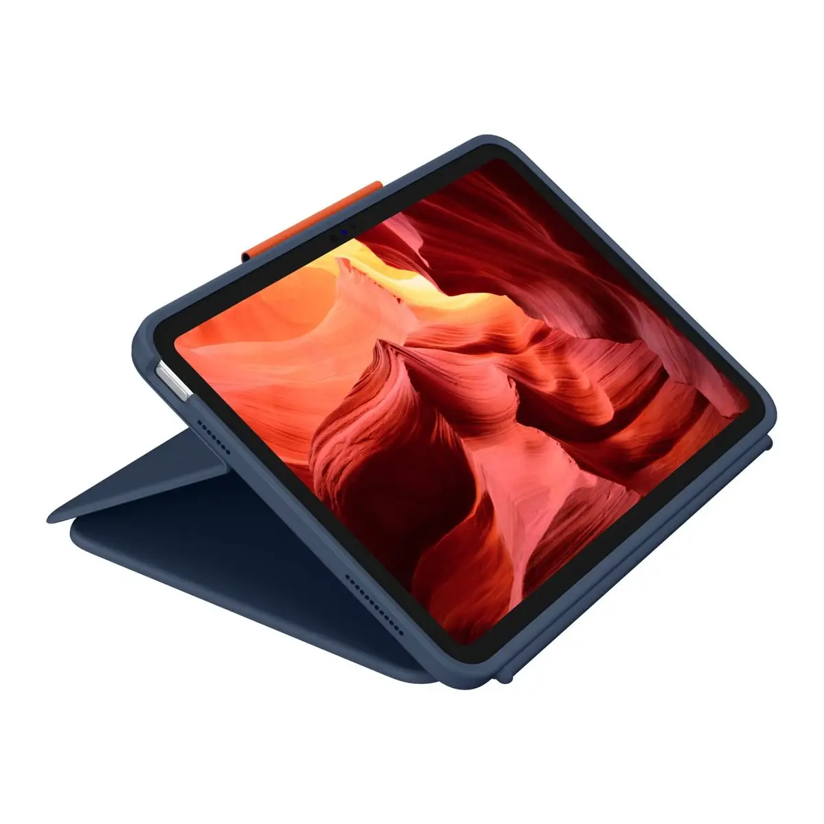Rugged Combo 4 Tastatur und Foliohülle Apple Smart connector Classic Blue für Apple 10.9-inch iPad (10. Generation)/iPad 11" (A16)