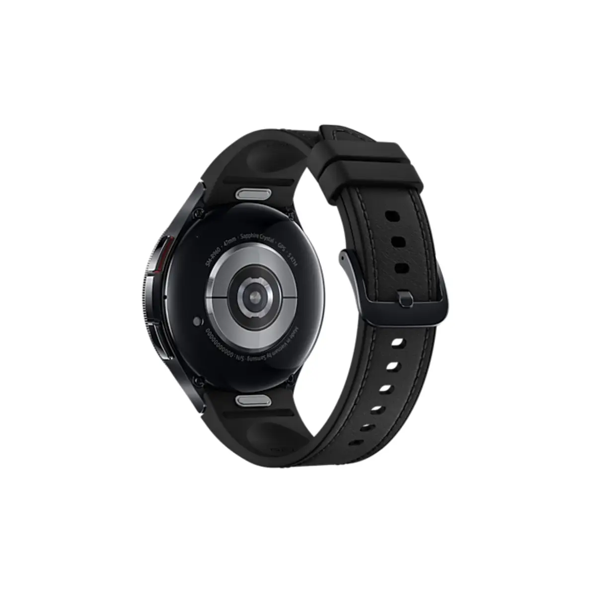 Galaxy Watch6 Classic SM-R960NZKADBT Smartwatch/ Sportuhr 3,81 cm (1.5") OLED 47 mm Digital 480 x 480 Pixel Touchscreen Schwarz WLAN GPS