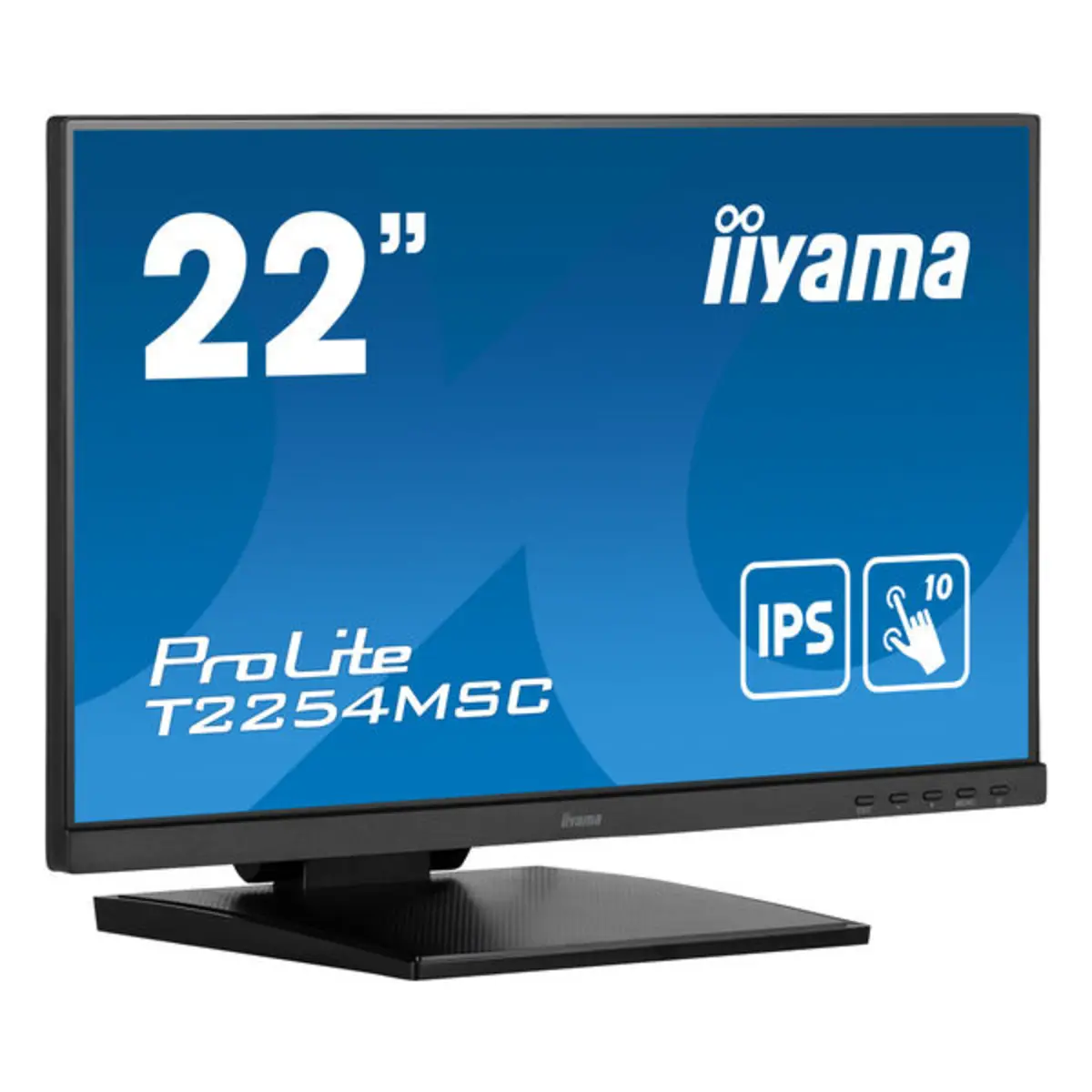 ProLite T2254MSC-B1AG. Bildschirmdiagonale: 54,6 cm (21.5"), Display-Auflösung: 1920 x 1080 Pixel, HD-Typ: Full HD, Bildschirmtechnologie: LED, Reaktionszeit: 4 ms, Natives Seitenverhältnis: 16:9, Bildwi