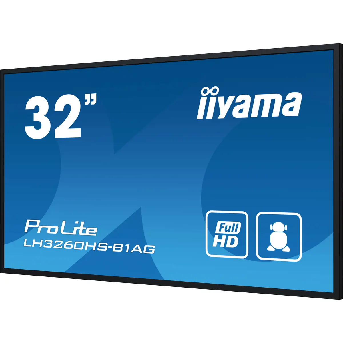 ProLite LH3260HS-B1AG 80 cm 31,5" LCD-Display mit LED-Hintergrundbeleuchtung Digital Signage mit mit SoC Mediaplayer 1080p 1920x1080 16:9 4000:1 500 cd/m² 8 ms Edge-Beleuchtung Schwarz matte Oberfläche