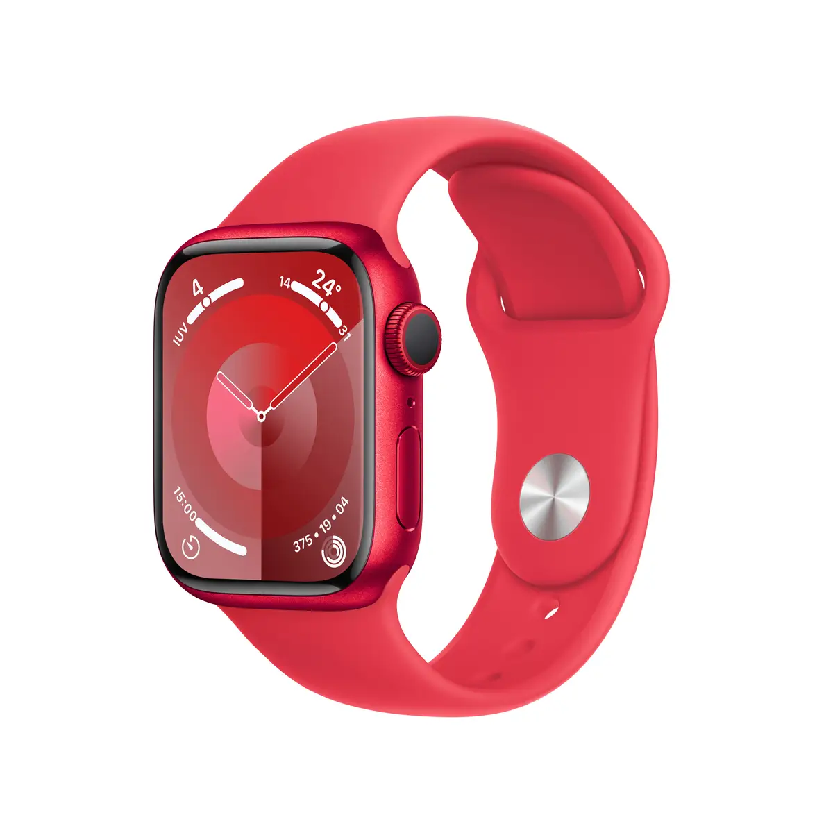 Watch S9 Aluminium 41mm Rot (Sportarmband rot) M/L
