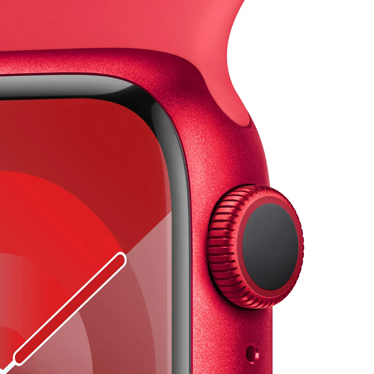 Watch S9 Aluminium 41mm Rot (Sportarmband rot) M/L