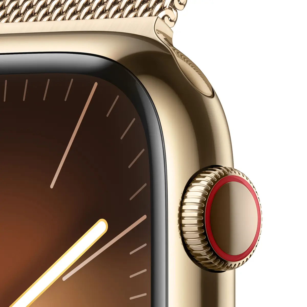 Watch S9 Edelstahl Cellular 45mm Gold (milanaise gold)