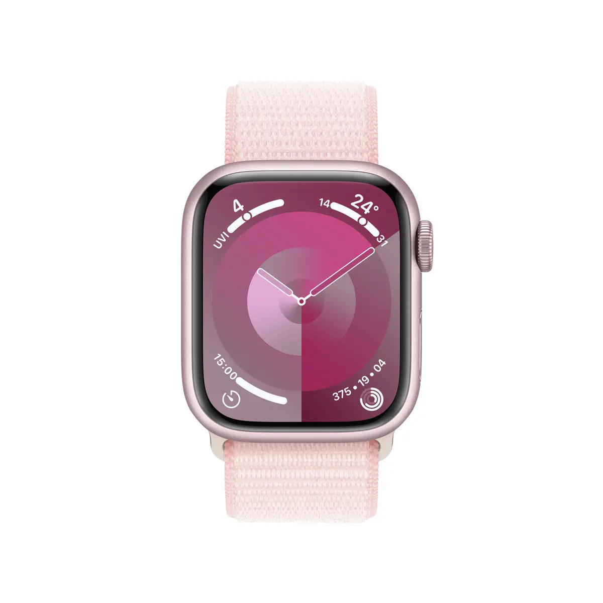 Watch S9 Aluminium Cellular 45mm Rose (Sport Loop hellrosa)