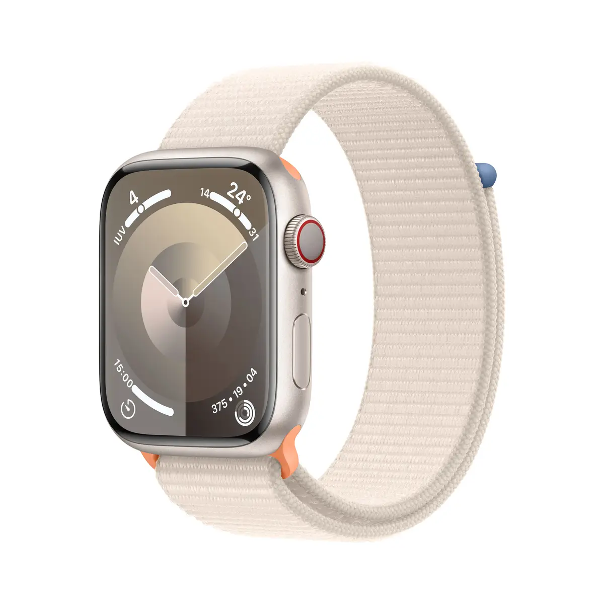 Watch S9 Aluminium Cellular 45mm Polarstern (Sport Loop polarstern)