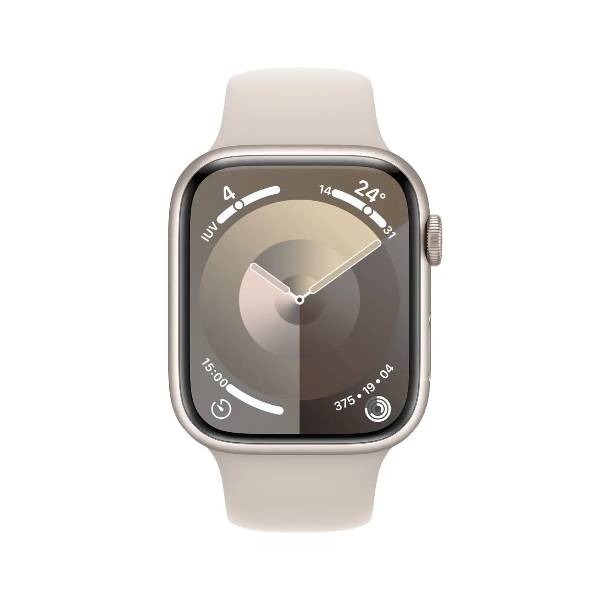 Watch S9 Aluminium Cellular 45mm Polarstern (Sportarmband polarstern) S/M