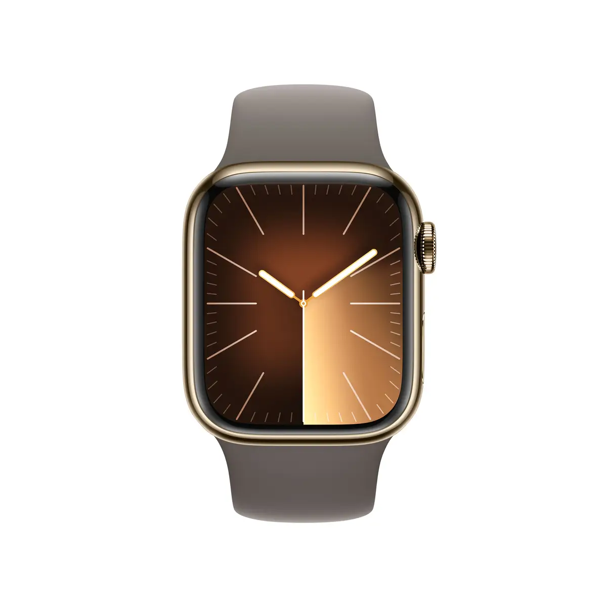 Watch S9 Edelstahl Cellular 41mm Gold (Sportarmband tonbraun) M/L