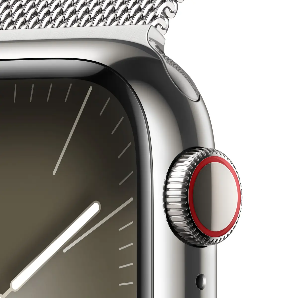 Watch S9 Edelstahl Cellular 41mm Silber (milanaise silber)
