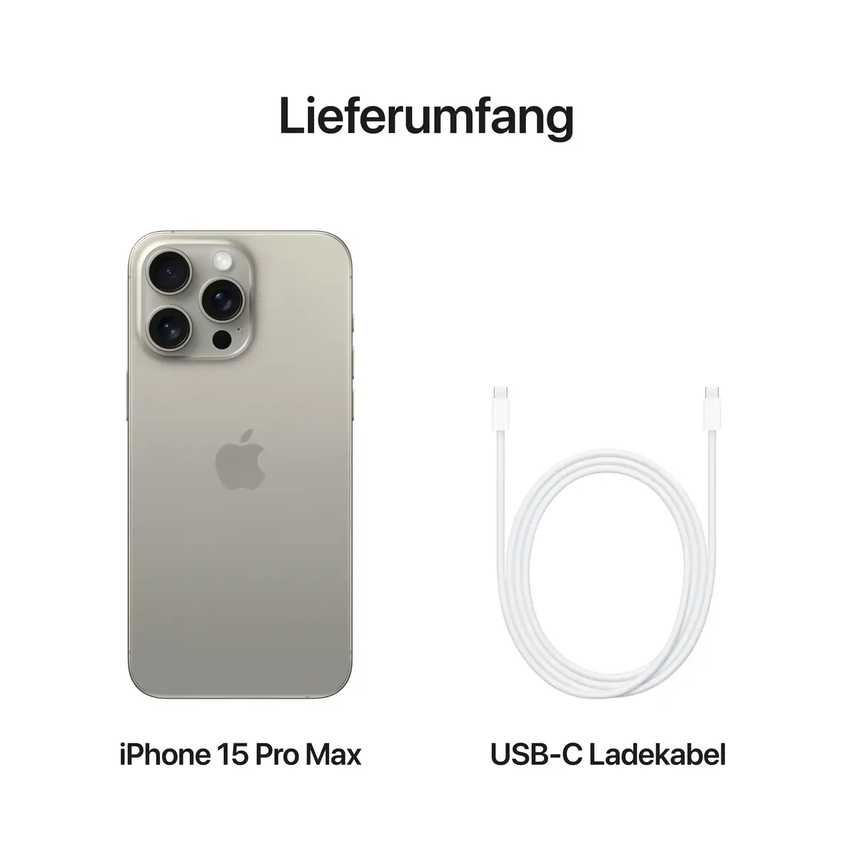 iPhone 15 Pro Max 1TB Titan Natur