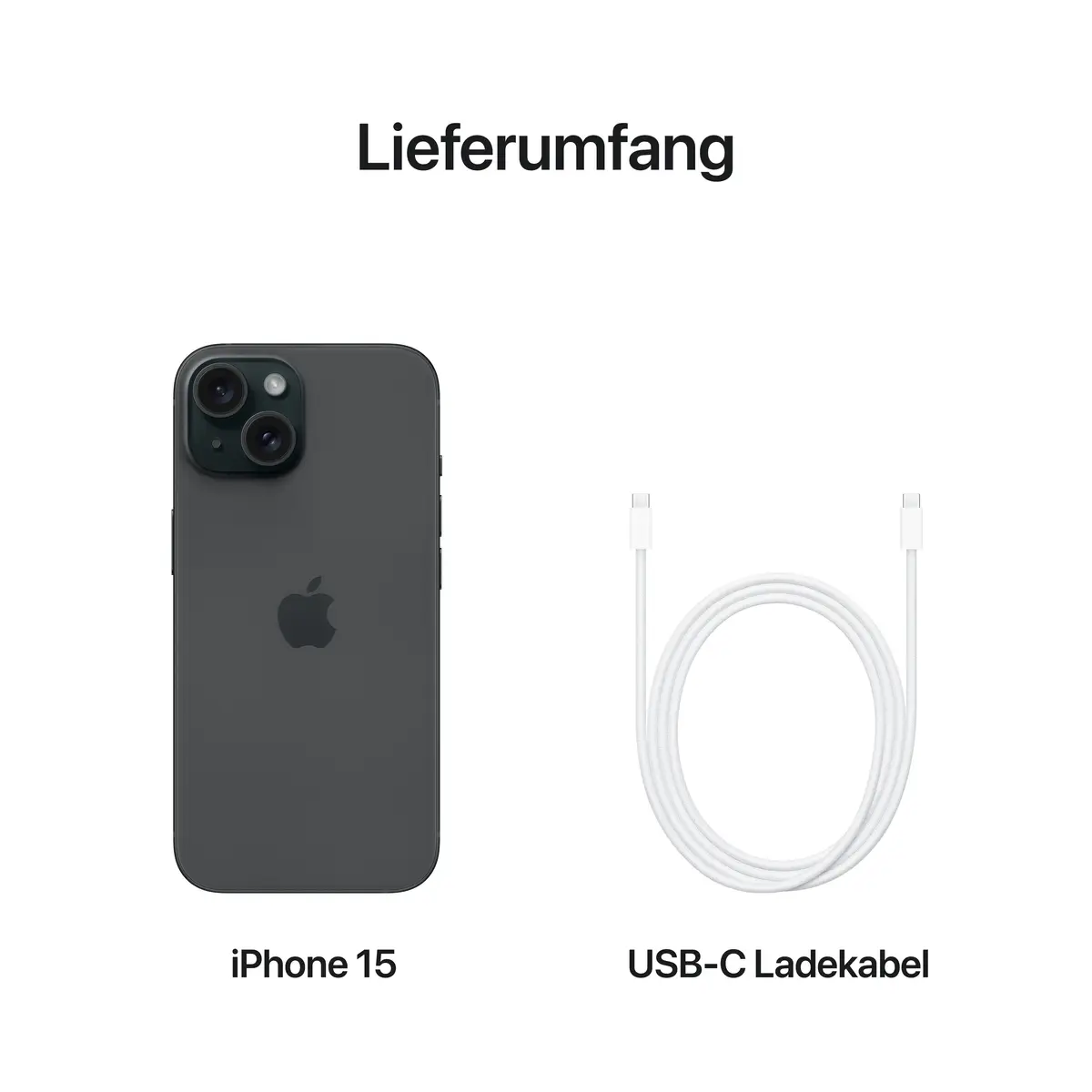 iPhone 15 256GB Schwarz