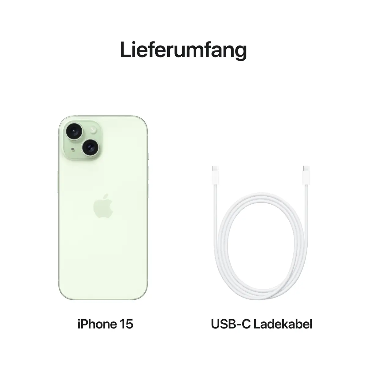 iPhone 15 128GB Grün