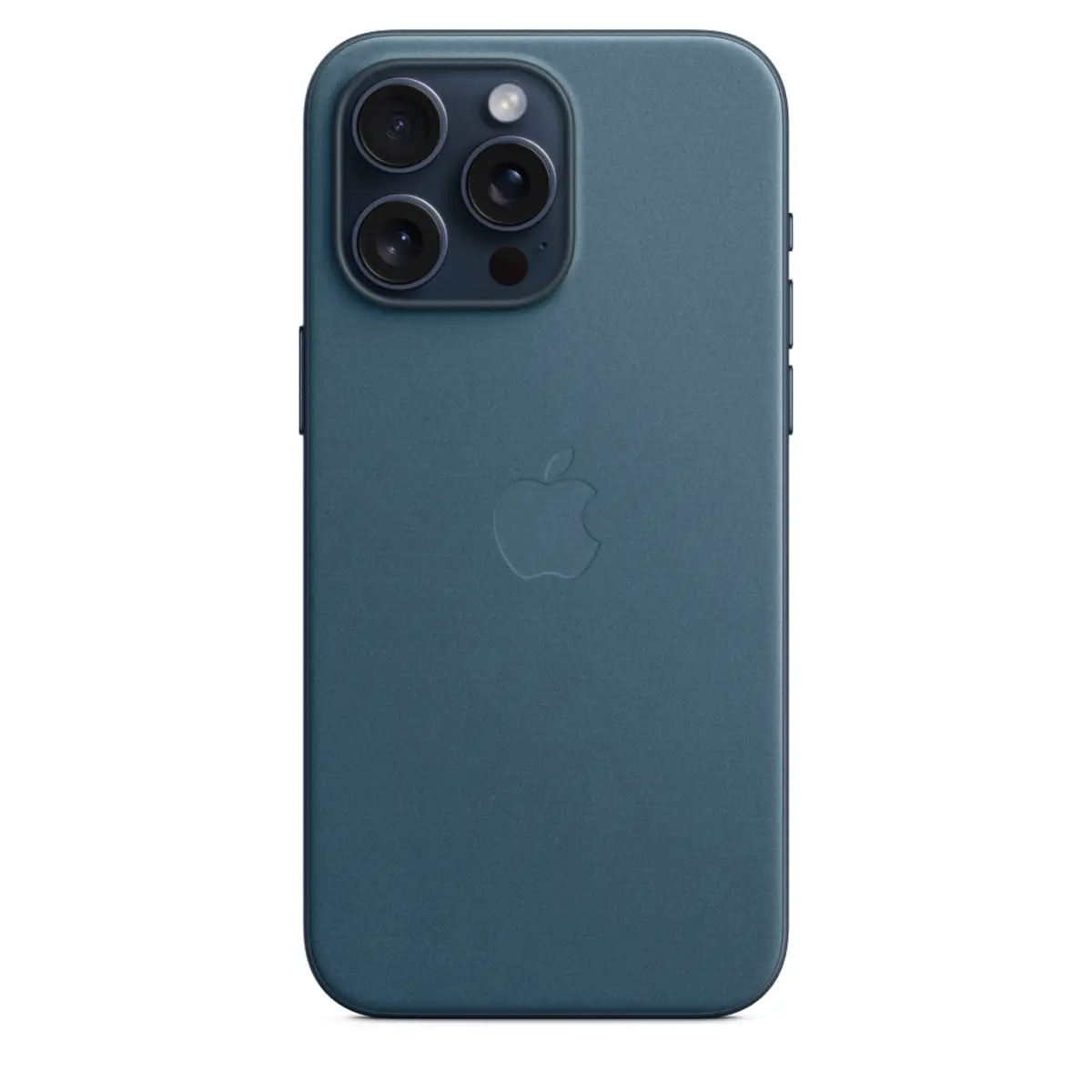 Feingewebe Case iPhone 15 Pro Max mit MagSafe pazifikblau