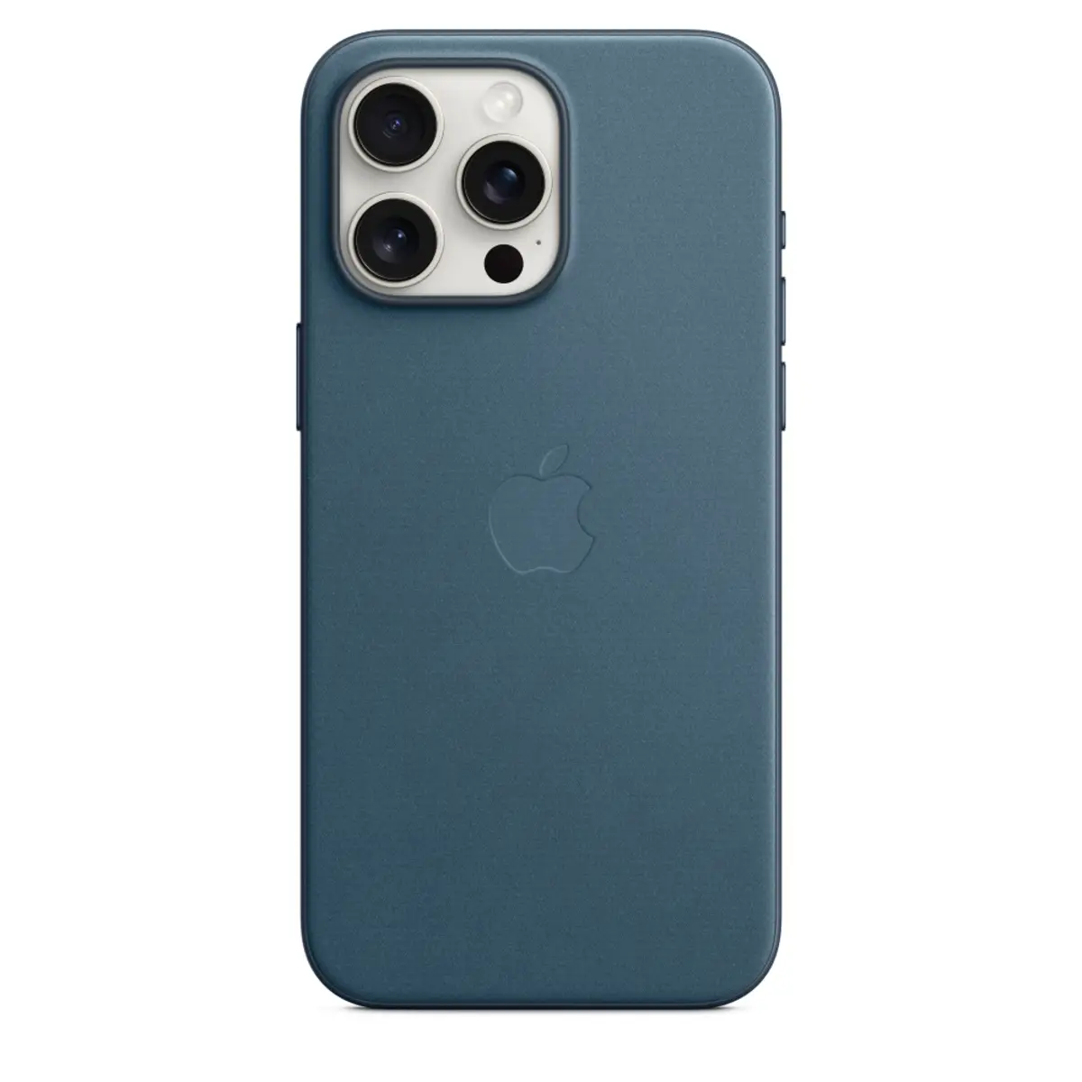 Feingewebe Case iPhone 15 Pro Max mit MagSafe pazifikblau