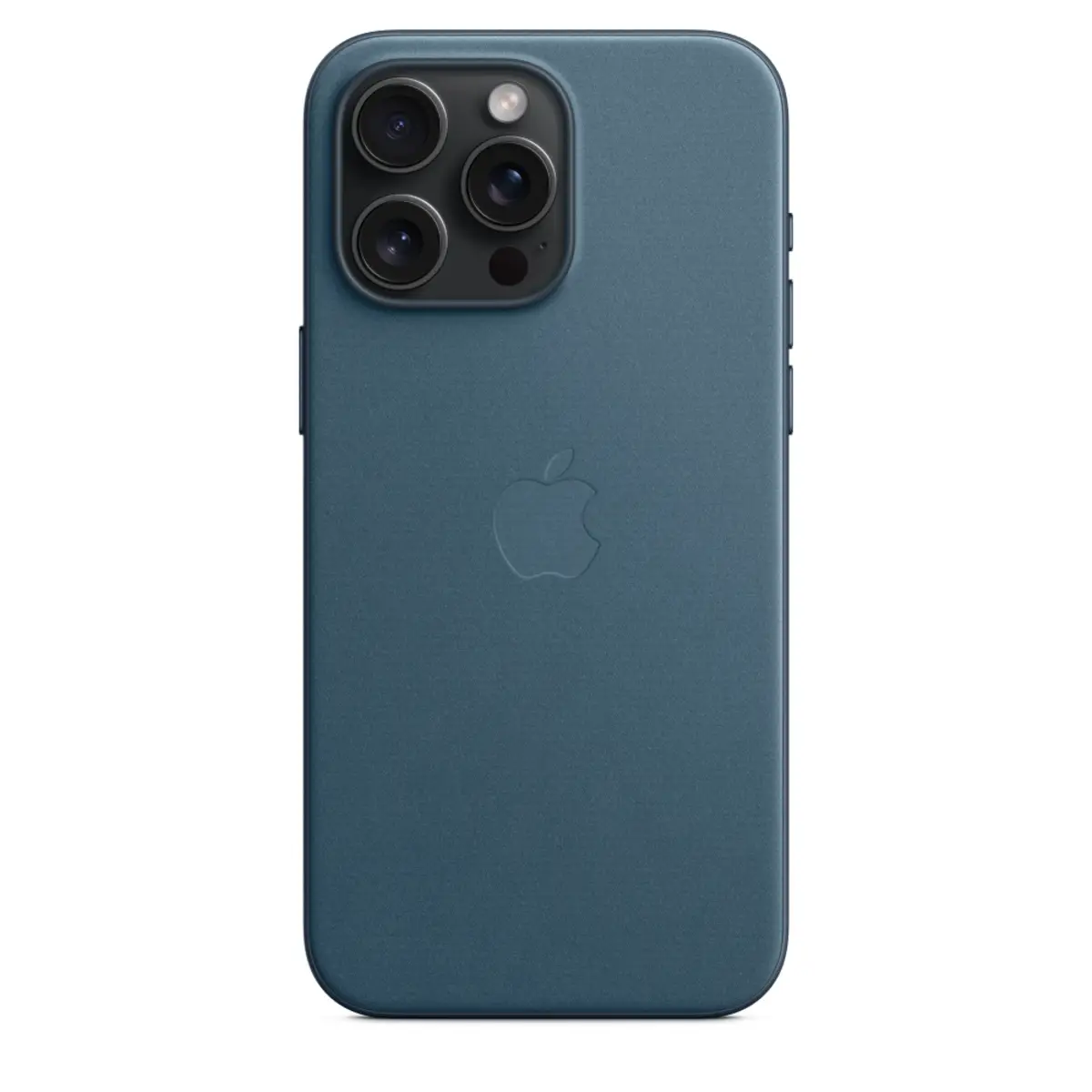 Feingewebe Case iPhone 15 Pro Max mit MagSafe pazifikblau