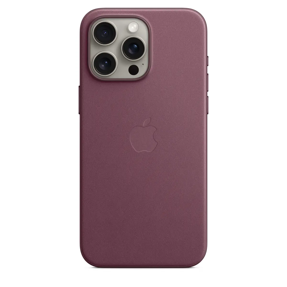 Feingewebe Case iPhone 15 Pro Max mit MagSafe mulberry