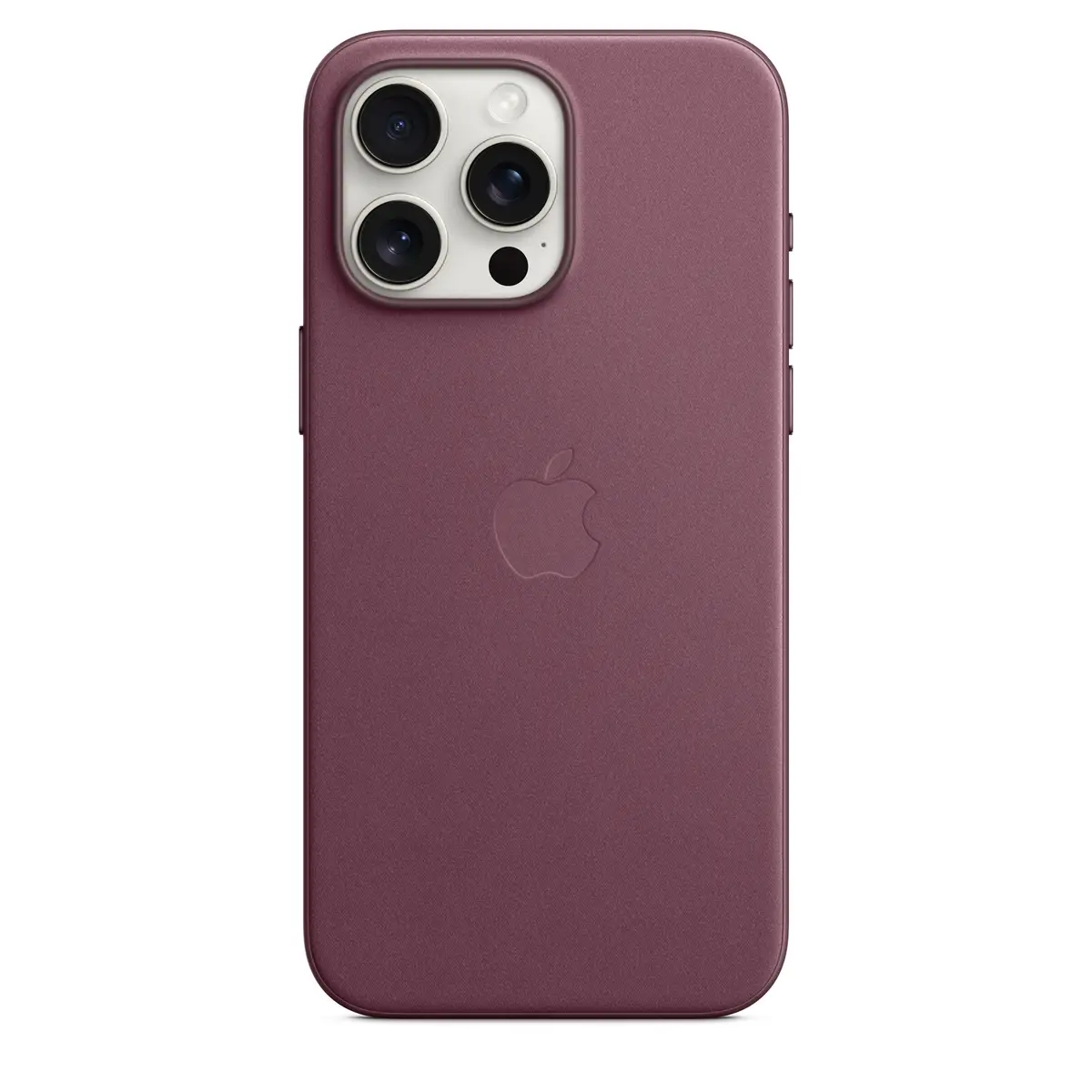 Feingewebe Case iPhone 15 Pro Max mit MagSafe mulberry