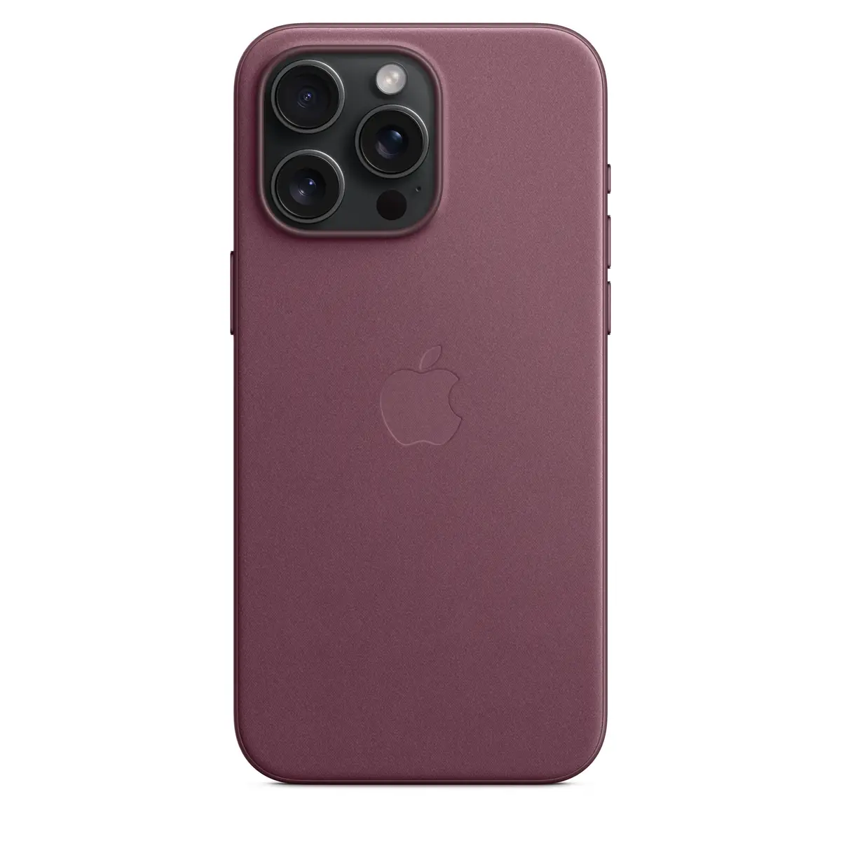 Feingewebe Case iPhone 15 Pro Max mit MagSafe mulberry