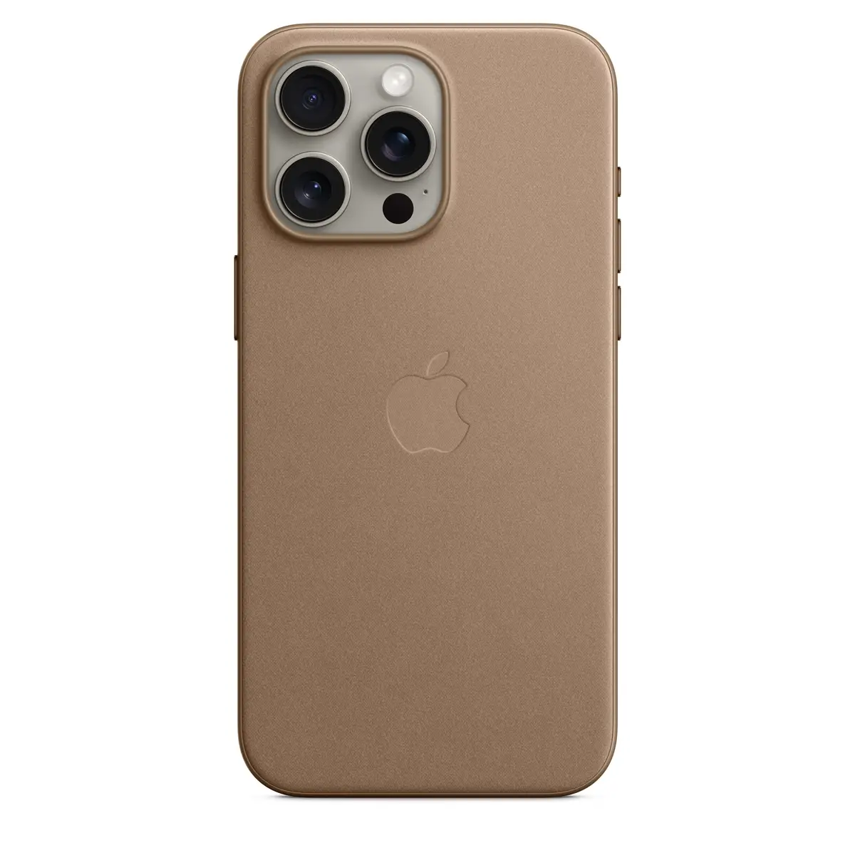 Feingewebe Case iPhone 15 Pro Max mit MagSafe taupe