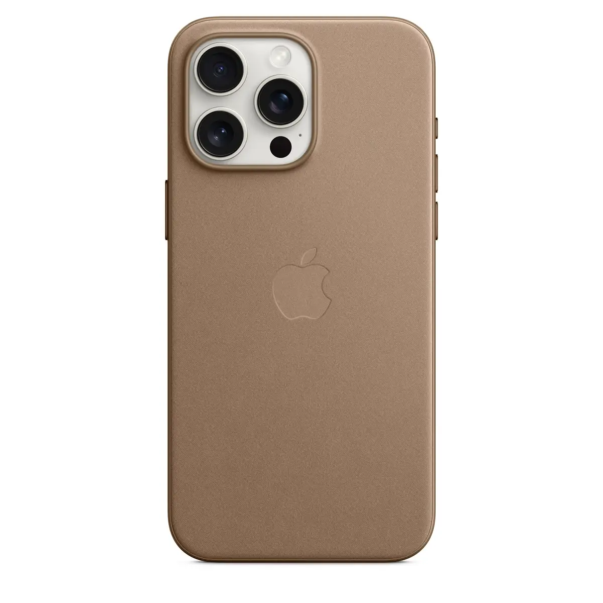 Feingewebe Case iPhone 15 Pro Max mit MagSafe taupe