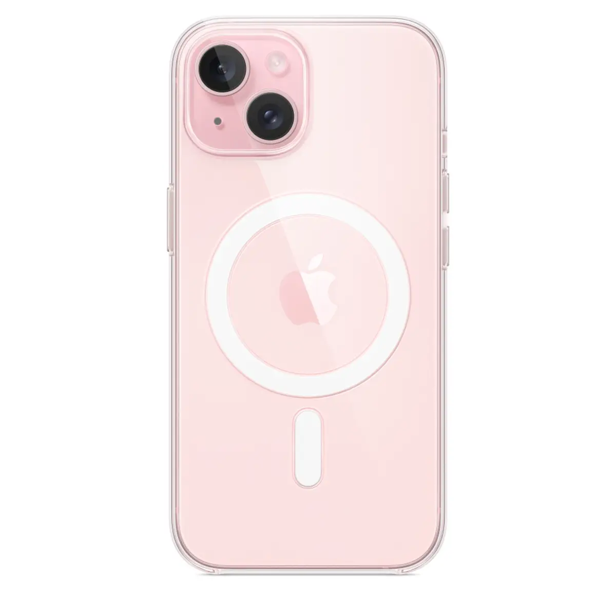 Clear Case iPhone 15 mit MagSafe
