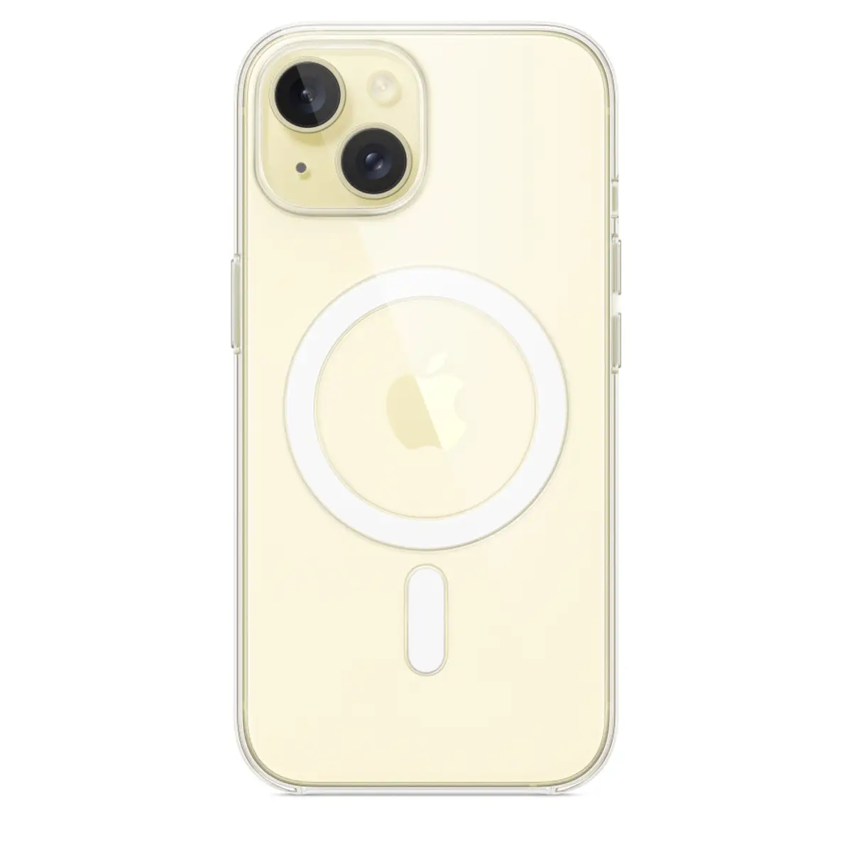 Clear Case iPhone 15 mit MagSafe
