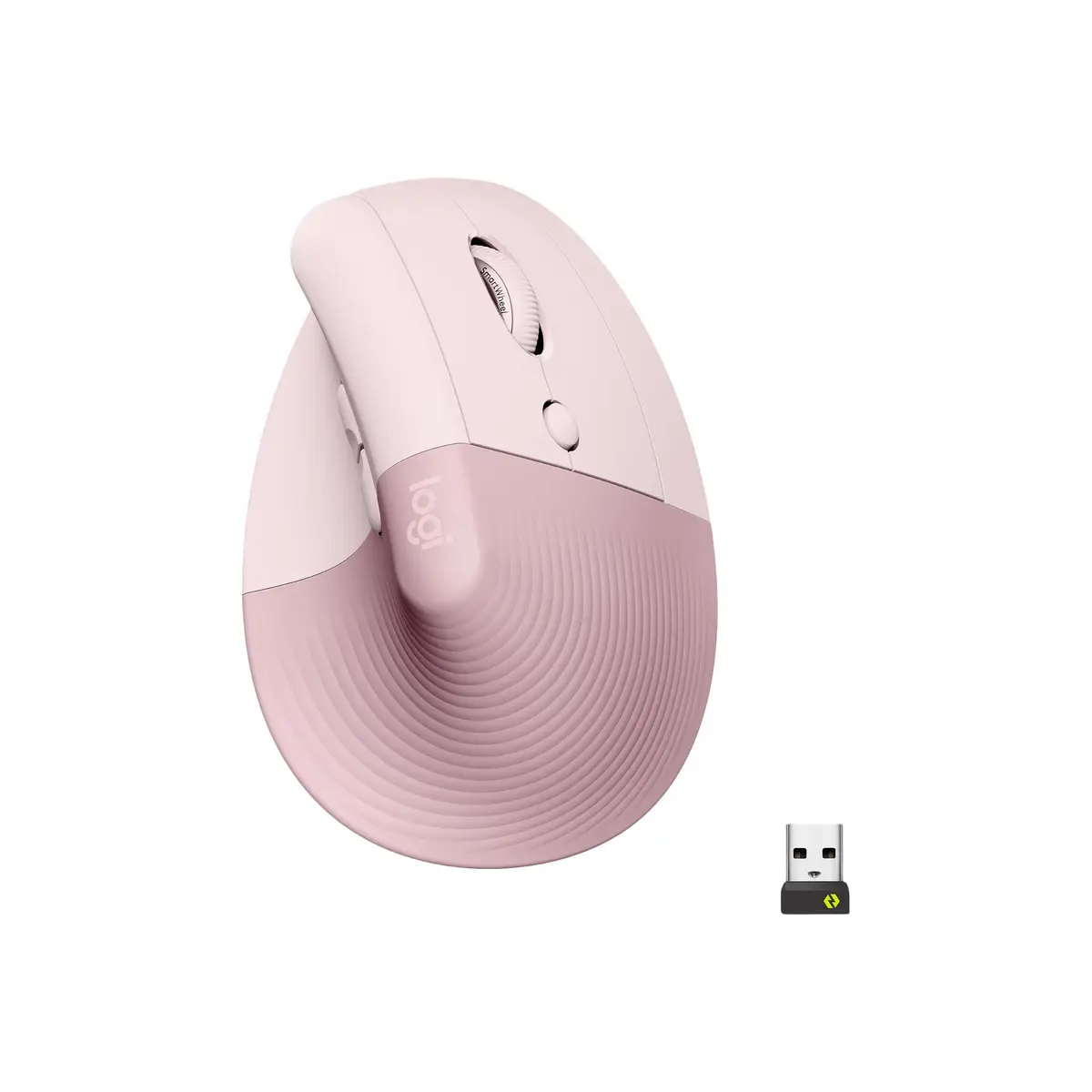 Lift Vertical Ergonomic Mouse - Vertikale Maus - rosé