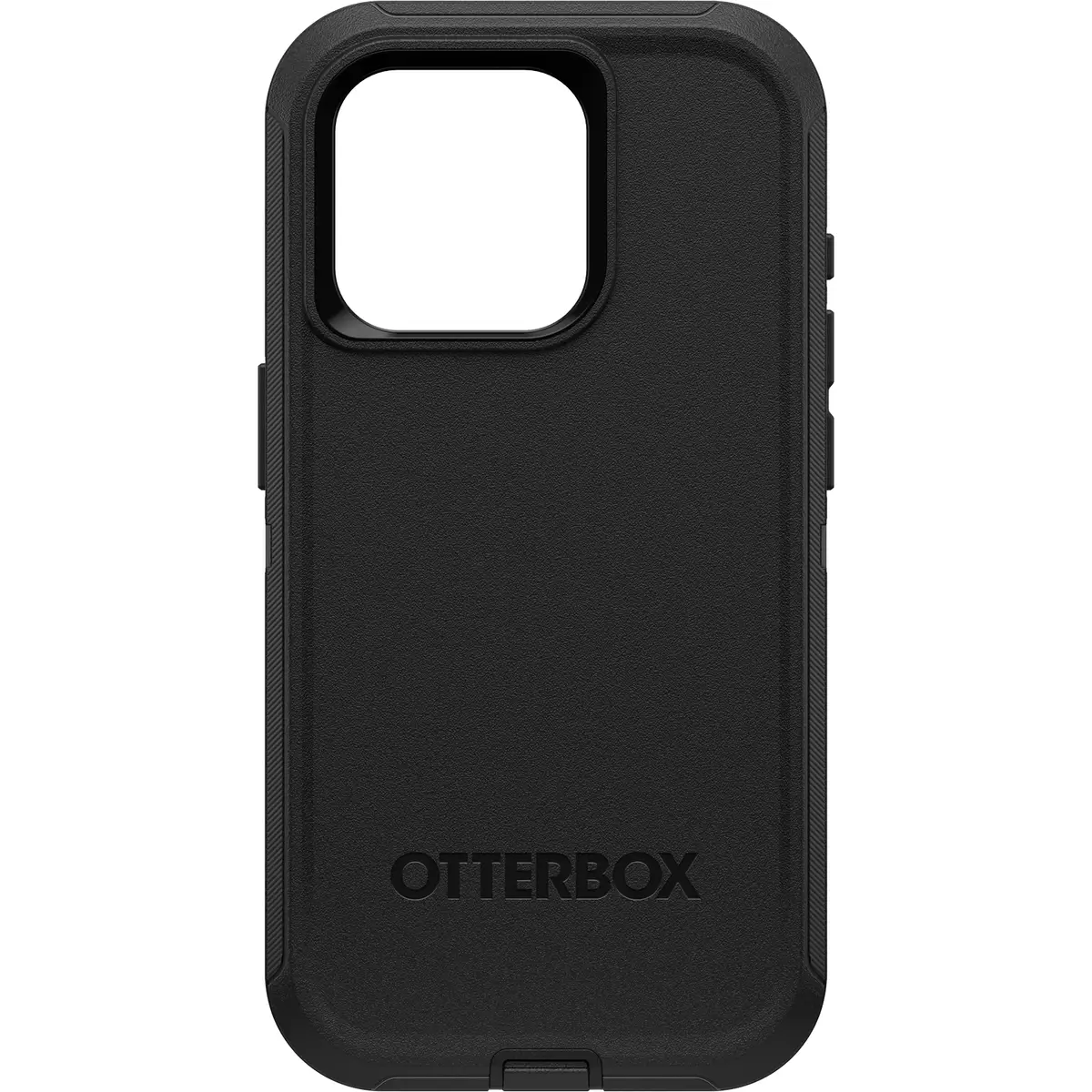Defender Hülle iPhone 15 Pro Kompatibel mit MagSafe Polycarbonat Kunstfaser Schwarz