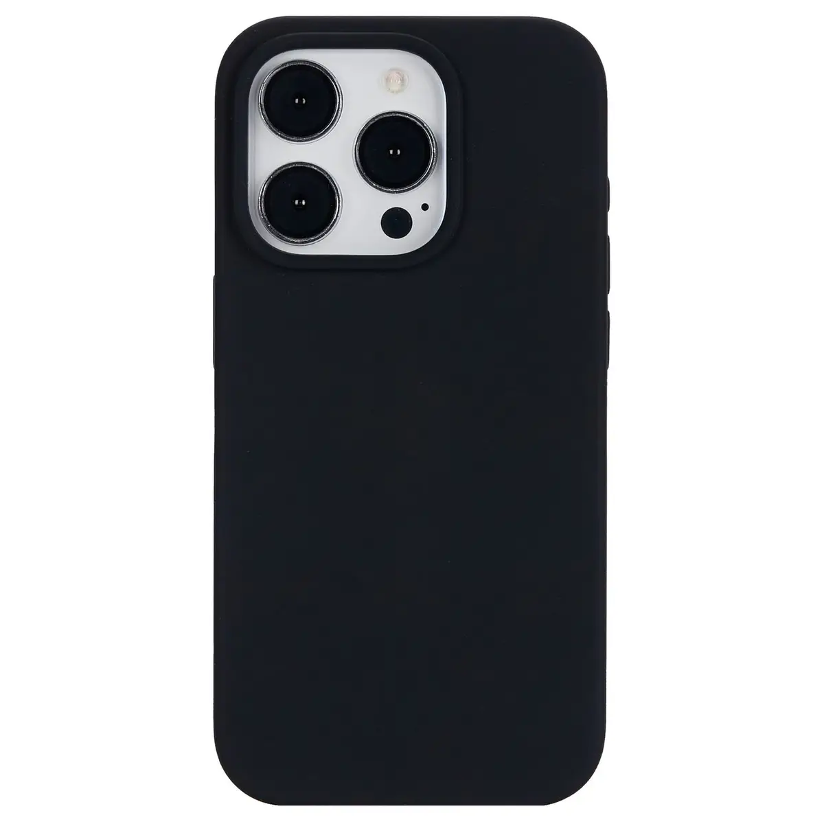 INFINITE RIGA iPhone 15 Pro Silikon Case schwarz