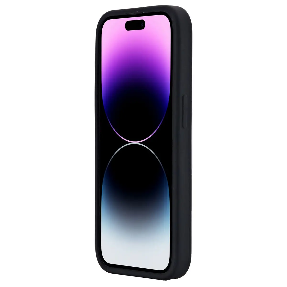 INFINITE RIGA iPhone 15 Pro Silikon Case schwarz
